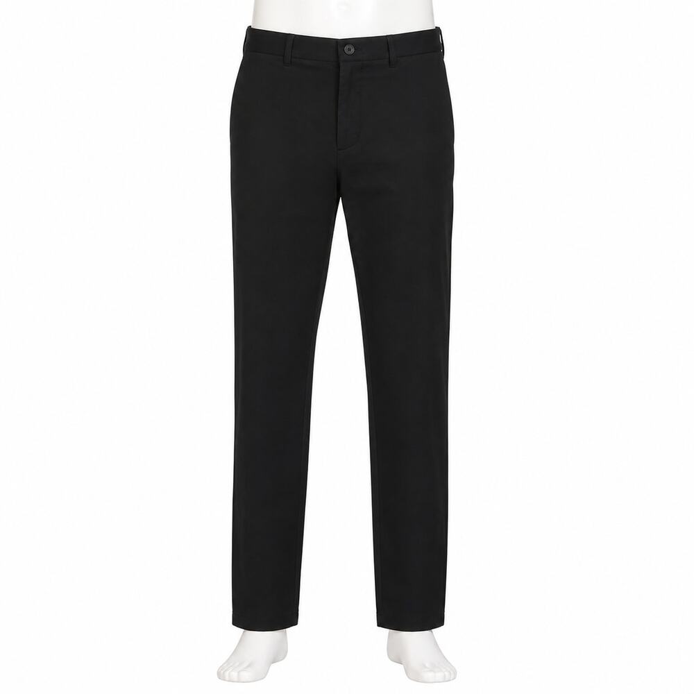 Zara Basic Collection Black Chino Pants - Regular Fit - Smart Casual - Size 31